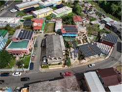 Aerial view of Adjuntas microgrid and renewable energy courtesy of Casa Pueblo Aerial view of Adjuntas microgrid and renewable energy courtesy of Casa Pueblo