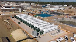 Enchanted Rock's 30-MW microgrid at the Northeast Water Purification Plant in Houston. Image credit Enchanted Rock Enchanted Rock's 30-MW microgrid at the Northeast Water Purification Plant in Houston. Image credit Enchanted Rock