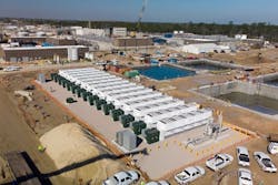 Enchanted Rock's 30-MW microgrid at the Northeast Water Purification Plant in Houston. Image credit Enchanted Rock Enchanted Rock's 30-MW microgrid at the Northeast Water Purification Plant in Houston. Image credit Enchanted Rock