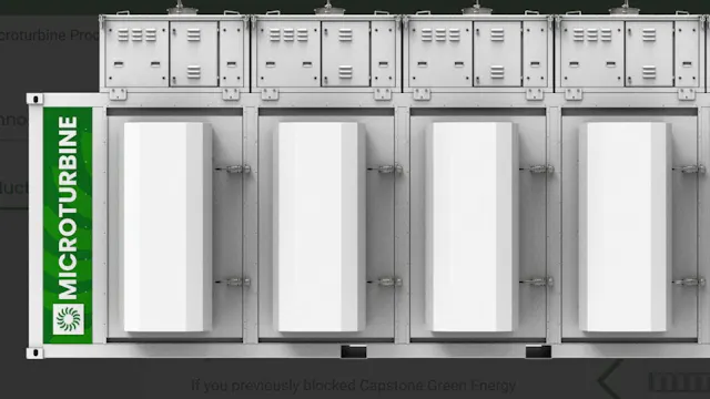Microturbine Energy Storage Device: Revolutionizing Efficiency
