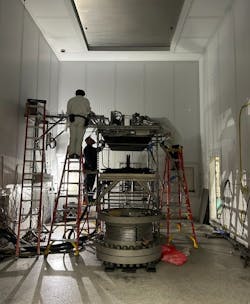 Thermal cycle test rig construction. Image credit Fourth Power Thermal cycle test rig construction. Image credit Fourth Power