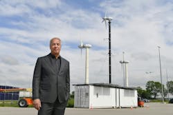 FlowGen CEO Dirk Kuester at the Munich International Airport. Image credit FlowGen FlowGen CEO Dirk Kuester at the Munich International Airport. Image credit FlowGen