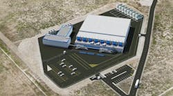 Rendering of OCI data center image credit VoltaGrid Rendering of OCI data center image credit VoltaGrid