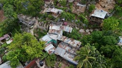 Aerial image of damage in Kingston, Jamaica from Hurricane Melissa. Image credit Deron Levy / Shutterstock.com Aerial image of damage in Kingston, Jamaica from Hurricane Melissa. Image credit Deron Levy / Shutterstock.com