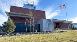 The chiller building. The chiller building.