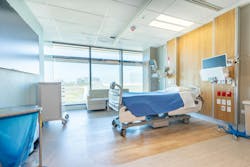 Patient room at UCI Health – Irvine (Rendering courtesy of UCI Health) Patient room at UCI Health – Irvine (Rendering courtesy of UCI Health)