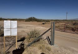 Site of proposed data center campus in Doña Ana County, N.M. Photo credit Empowerment Congress of Dona Ana County. Site of proposed data center campus in Doña Ana County, N.M. Photo credit Empowerment Congress of Dona Ana County.