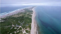Aerial image of Sable Island National Park Reserve and Main Station, where most island operations take place. (Source: Parks Canada) Aerial image of Sable Island National Park Reserve and Main Station, where most island operations take place. (Source: Parks Canada)
