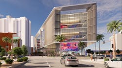 Rendering of ASU Health Headquarters in Phoenix. Courtesy of CO Architects and DFDG Architecture Rendering of ASU Health Headquarters in Phoenix. Courtesy of CO Architects and DFDG Architecture