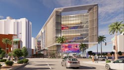 Rendering of ASU Health Headquarters in Phoenix. Courtesy of CO Architects and DFDG Architecture Rendering of ASU Health Headquarters in Phoenix. Courtesy of CO Architects and DFDG Architecture