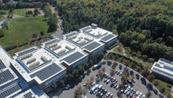 Solar arrays at Patrick Henry High School in Roanoke, VA. Image credit Secure Solar Futures Solar arrays at Patrick Henry High School in Roanoke, VA. Image credit Secure Solar Futures