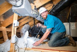 Home energy assessment. Image credit CoServ Home energy assessment. Image credit CoServ