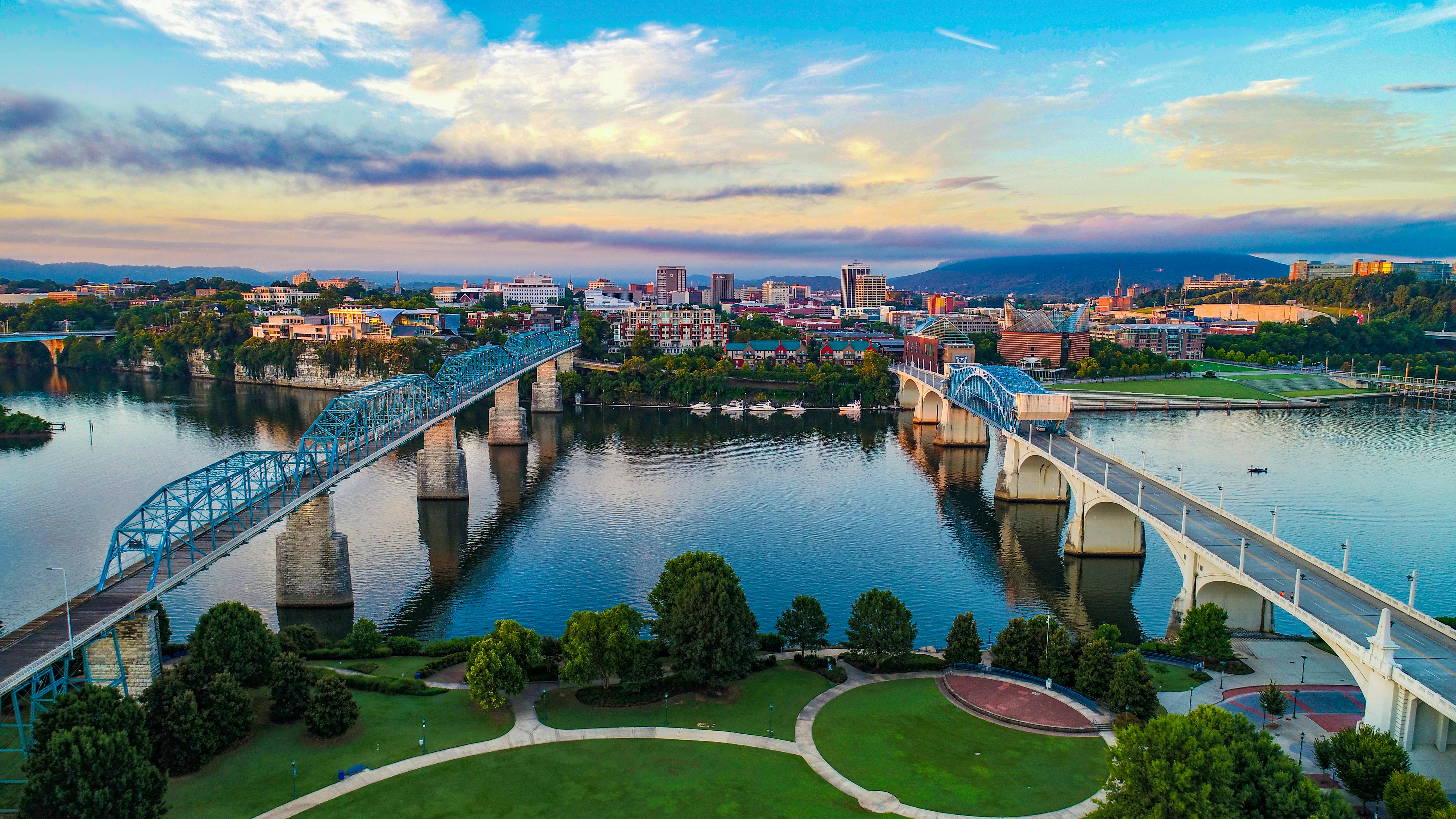 Chattanooga, TN skyline. Source: ID 128264147 &copy; Kevin Ruck | Dreamstime.com