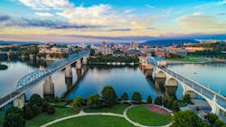 Chattanooga, TN skyline. Source: ID 128264147 © Kevin Ruck | Dreamstime.com Chattanooga, TN skyline. Source: ID 128264147 © Kevin Ruck | Dreamstime.com