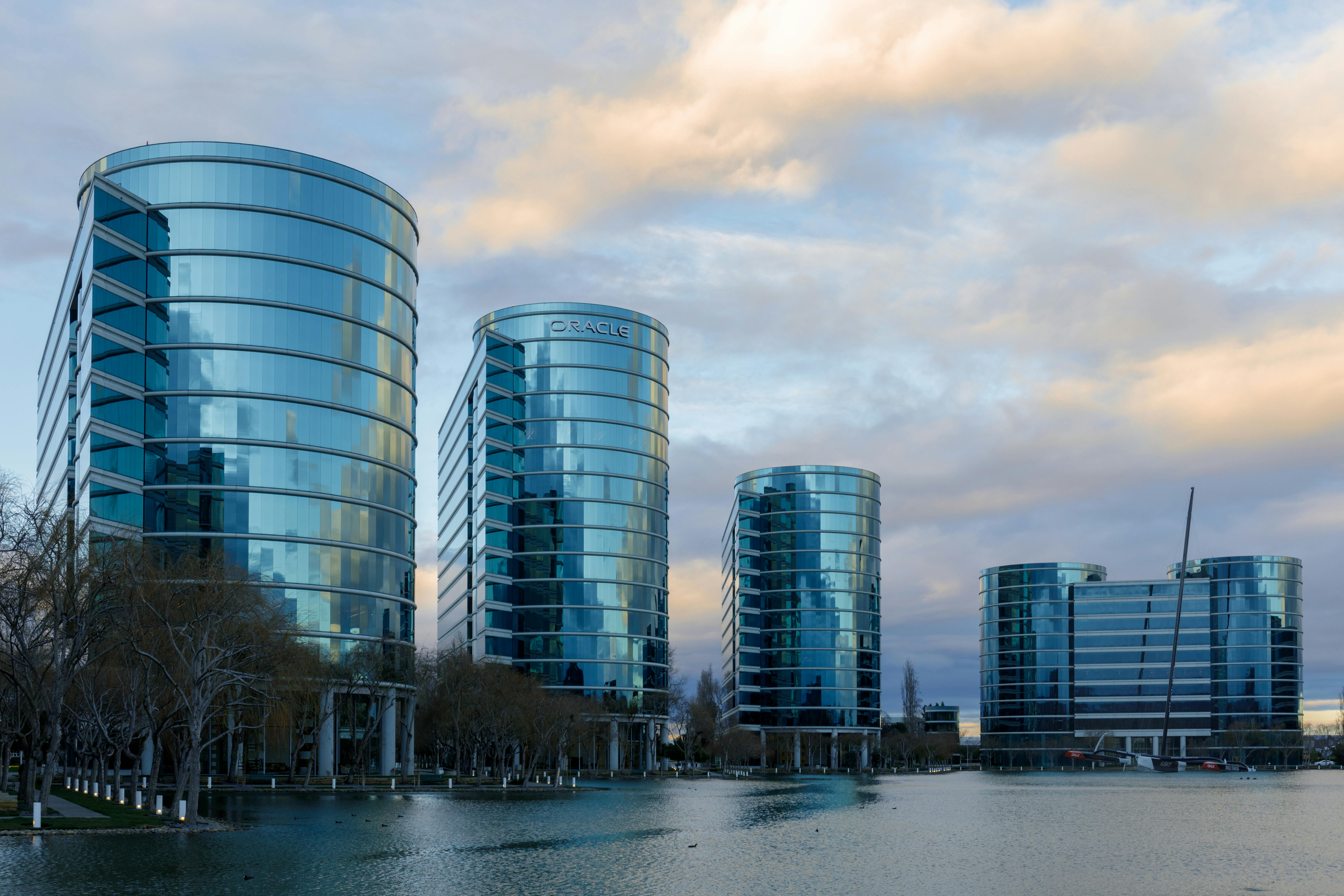 Oracle buildings in Silicon Valley. Image credit yhelfman/Shutterstock.com
