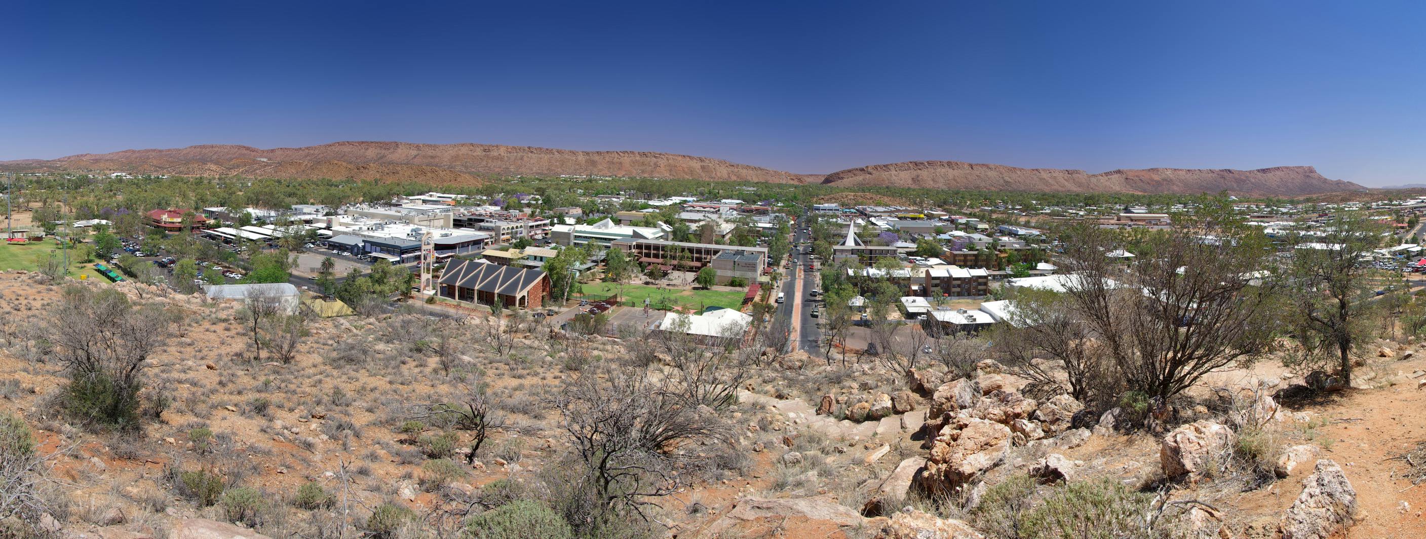 Panorama of Alice Springs in the Australia Northern Territories. Image credit ID 7014960 &copy; Matthew Weinel | Dreamstime.com