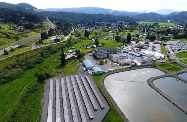 Blue Lake Rancheria microgrid. Image credit California Energy Commission