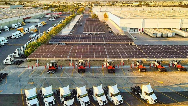 The Costco Distribution Center in Mira Loma, California. | Credit Trinity Energy/Business Wire