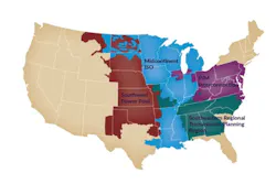 Grid system maps. Image credit MISO