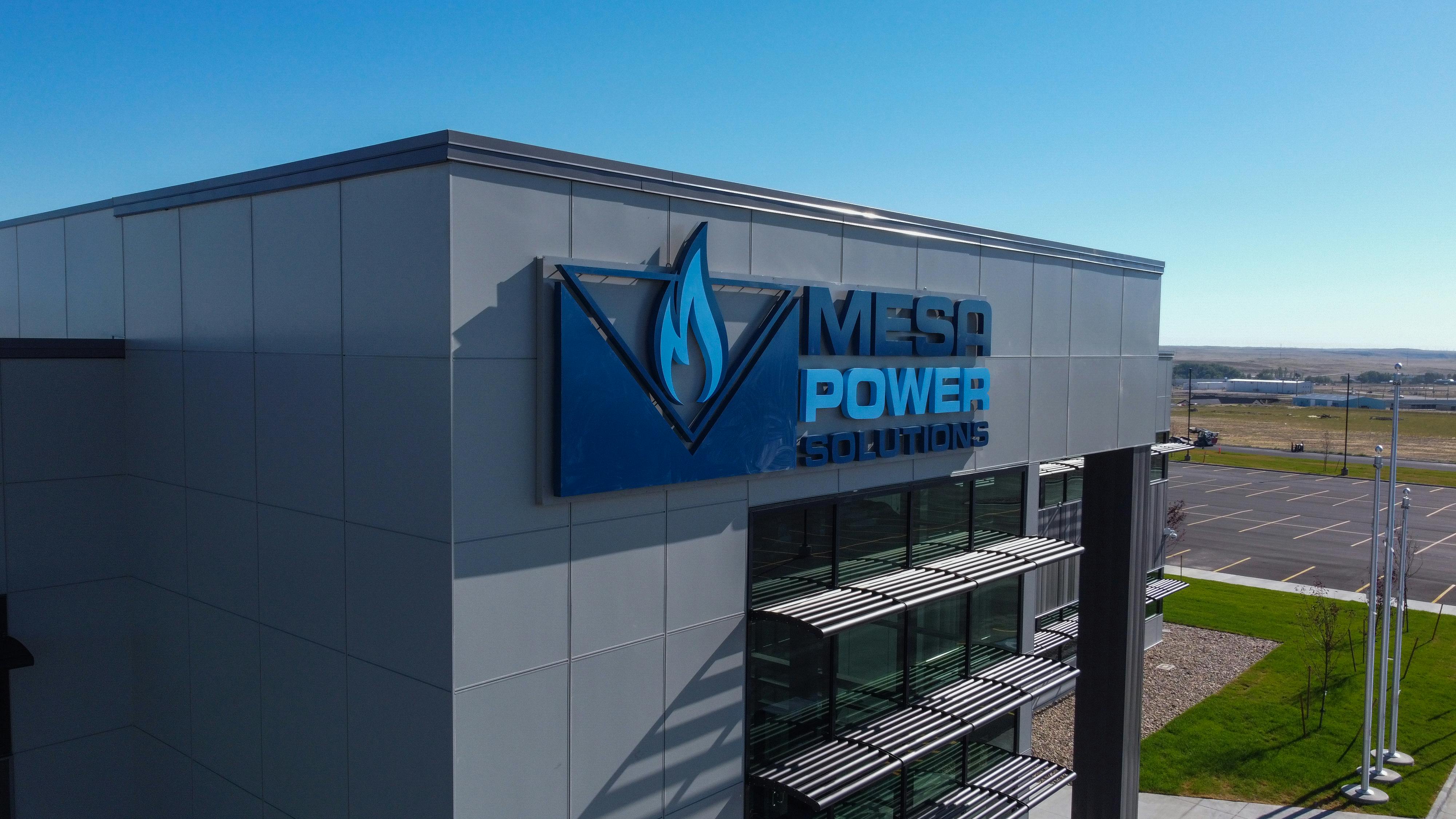 Evansville campus. Image credit Mesa Power Solutions
