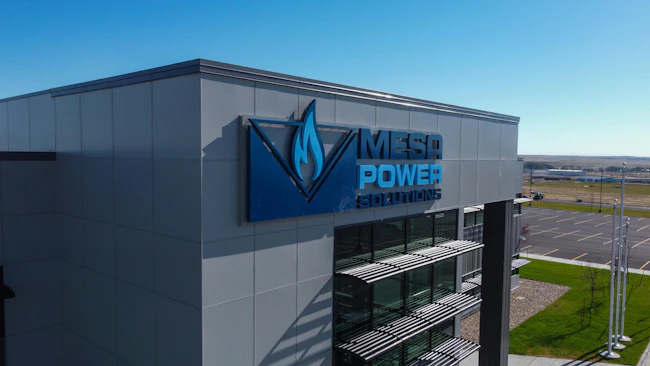 Evansville campus. Image credit Mesa Power Solutions