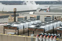 Rooftop CHP microgrid equipment. Image credit Unison Energy